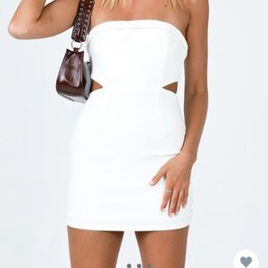 Princess Polly Alaska Strapless Mini Dress